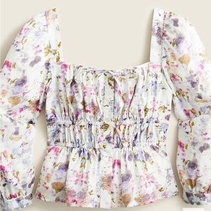 Flora Obscura X J.Crew Top